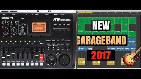 Zoom R8 to Garageband - How to Connect Zoom R8 as audio interface to Garageband