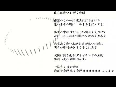 常にハモリが聞こえてくる応援歌動画