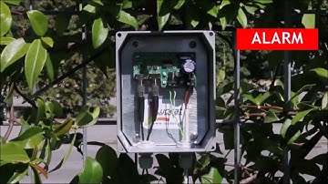 Perimeter intrusion detection on grilled and rigid fences