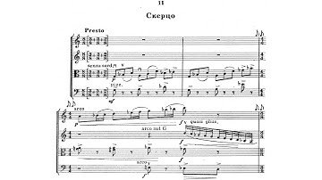 [Sulkhan Tsintsadze] String Quartet No.5 (Score-Video)