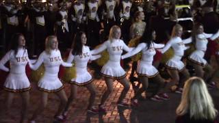 USC Band Pep Rally United Nations Plaza San Francisco California 2019