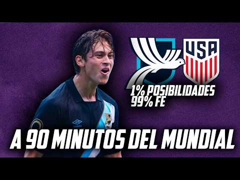 1% chance, 99% faith | Guatemala is 90 minutes away from qualifying for the U20 World Cup