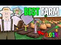 I Built The BEST FARM Using *NEW* FARMER CLASS in 99 Nights in The Forest!