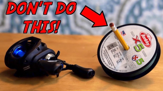 How to Respool a Child's Fishing Rod and Reel - Shakespeare Pitchin' Stick  