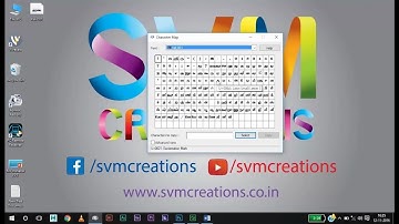 Typing any language without Keyboard | Character Map