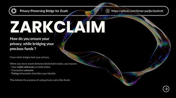 Zarkclaim: A private cross-chain bridge between zcash and staknet based on Zclaim protocol