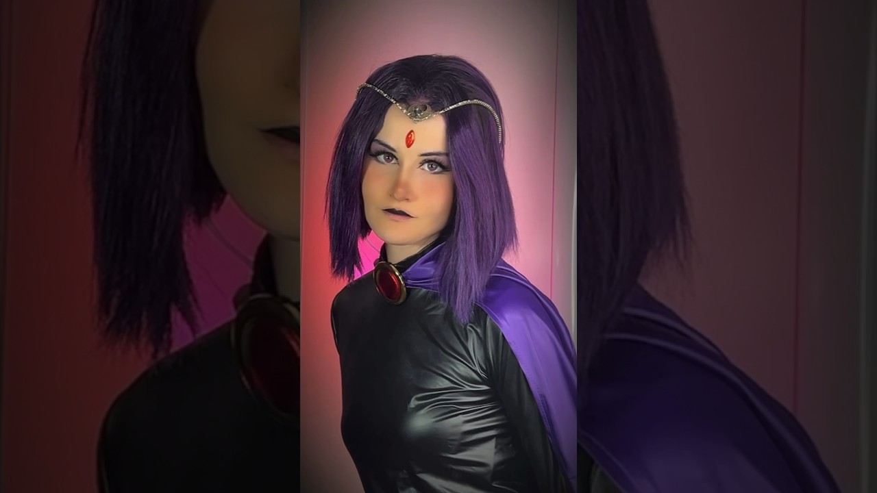 Raven my favorite from Teen Titans 😍 #cosplay #dc