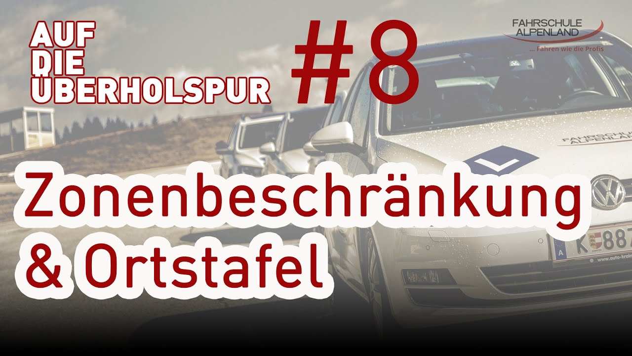 30? 50? Welche Geschwindigkeiten gelten im Ortsgebiet