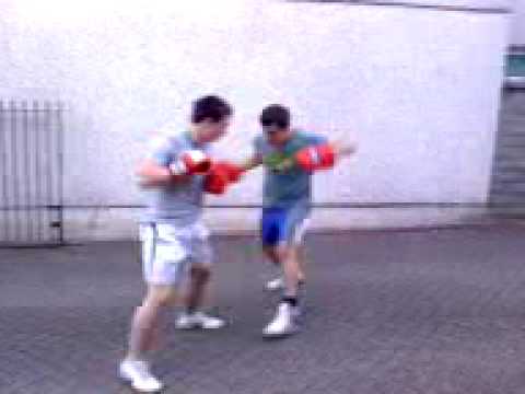 lee shott and chris harries on the pads 1