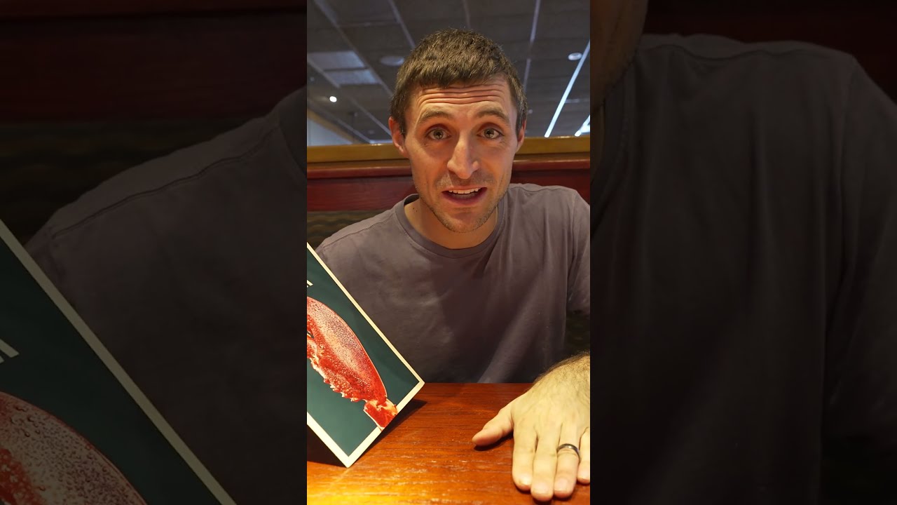 Maine Lobsterman tries red lobster