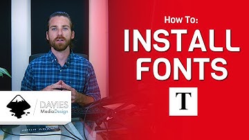 How to Install Fonts in Inkscape