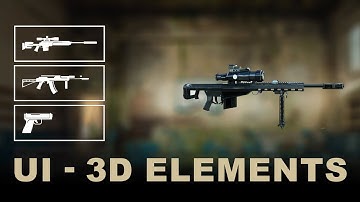 Unreal Engine 5 - 3D Elements in Widgets (ALS #142 )