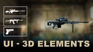 Unreal Engine 5 - 3D Elements in Widgets (ALS #142 )