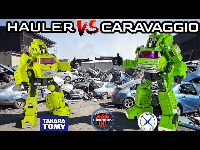 Comparison: Takara Tomy MPG-18 Road Hauler VS X-Transbots MX-35
