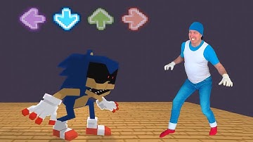 FNF | FNF Character Test Gameplay VS Minecraft Animaton VS Sonic in real life #3