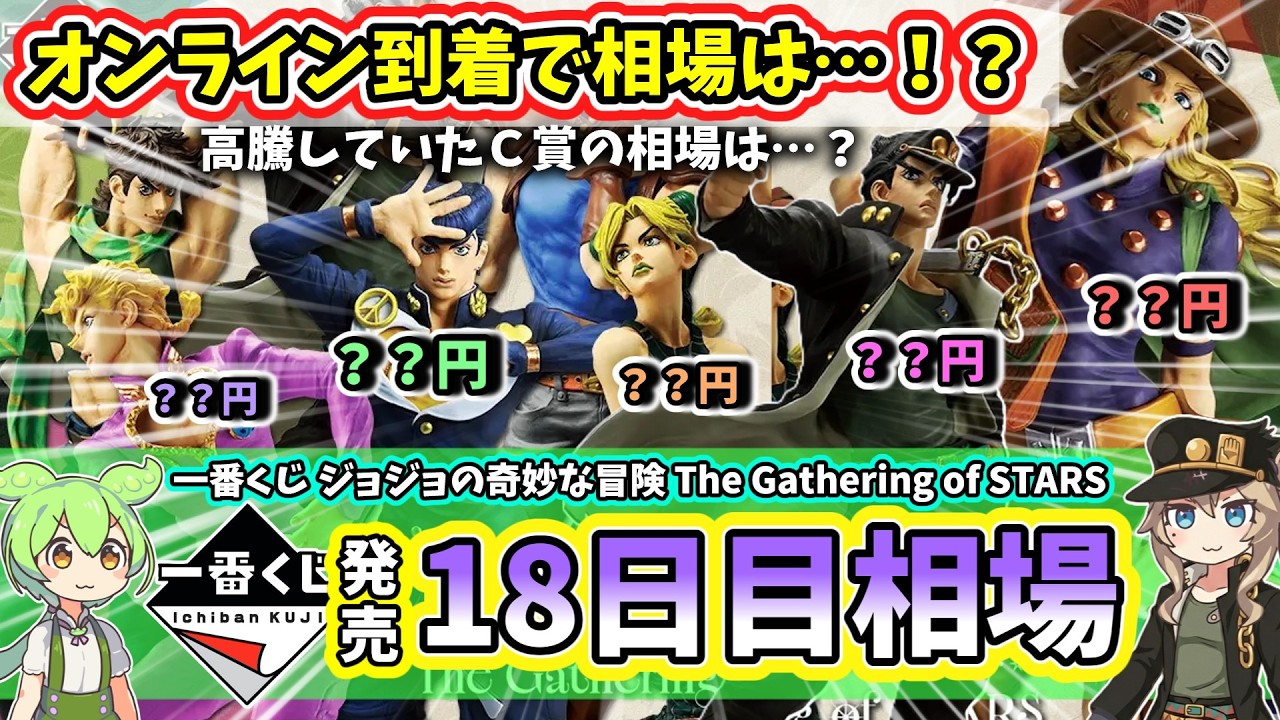 Day 18 Market Price] Ichiban Kuji JoJo's Bizarre Adventure The