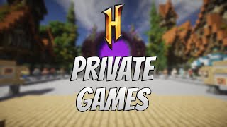LIVE | PLAYING HYPIXEL PRIVATE GAMES WITH VIEWERS