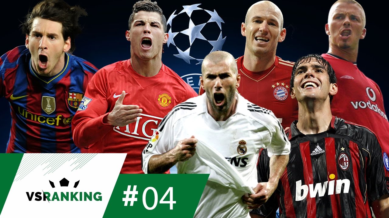 OS 10 GOLS MAIS BONITOS DA CHAMPIONS LEAGUE – VSRanking #4