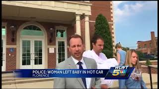 Mother accused of intentionally leaving baby in hot car appears in court