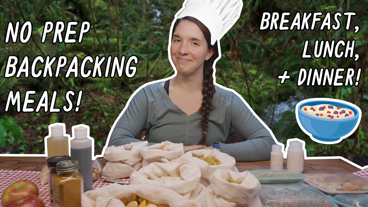 ⁣How to Do Easy MEAL PREP for Backpacking | Miranda in the Wild