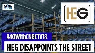 HEG Under Pressure Following A Weak Q4; EBITDA Loss Widens YoY; Net Loss Expands | CNBC TV18
