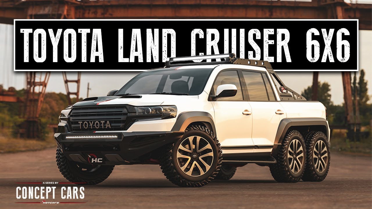 2024 Toyota Land Cruiser Morphs Into a Rugged Pickup Truck, Then Also Into  a 6x6 Monster - autoevolution