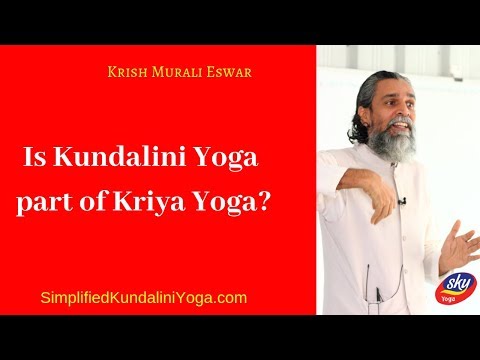 Vídeo: Diferença Entre Kriya Yoga E Kundalini Yoga