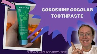 Cocoshine Teeth Whitening Toothpaste by Cocolab, Gently Formulated for Sensitive Teeth, Mint, 4 Oz