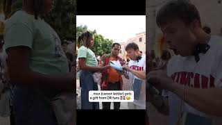 Career Ladder guy gets a cute gift from fans 🇩🇴🥹#careerladder #worldtour #dominicanrepublic
