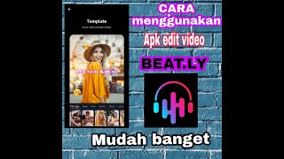 TUTORIAL CARA MEMBUAT VIDEO MENGGUNAKAN APK BEAT.LY screenshot 3