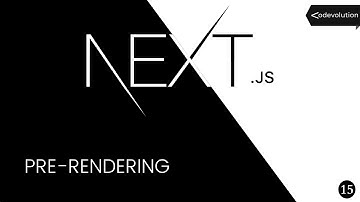 Next.js Tutorial - 15 - Pre-rendering