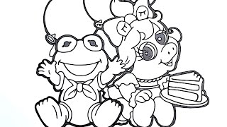 Magic coloring box | Drawing and Coloring | Muppet Babies Coloringpages