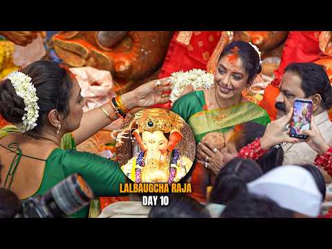 Rupali Ganguly ने किए Lalbaugcha Raja के दर्शन | Bappa का लिया आशीर्वाद ❤️