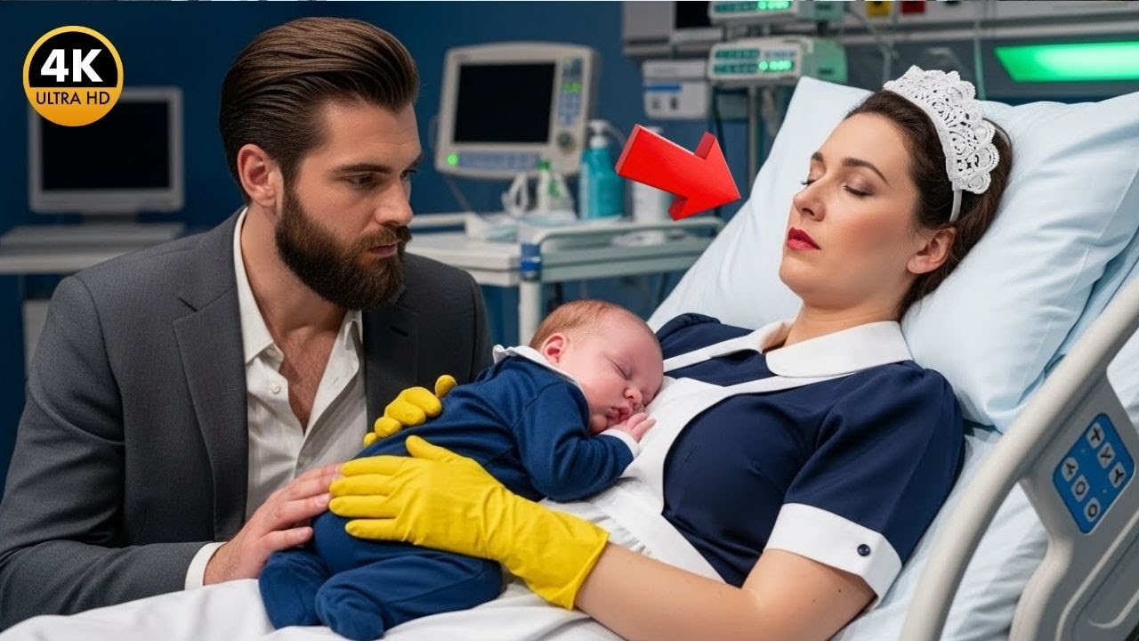 Millonario descubre a empleada dormida con su bebé… y su decisión conmueve a todos