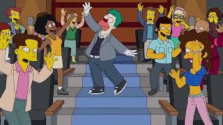 The Simpsons Krusty Becomes A Talk Show Host Flo Rida Scene