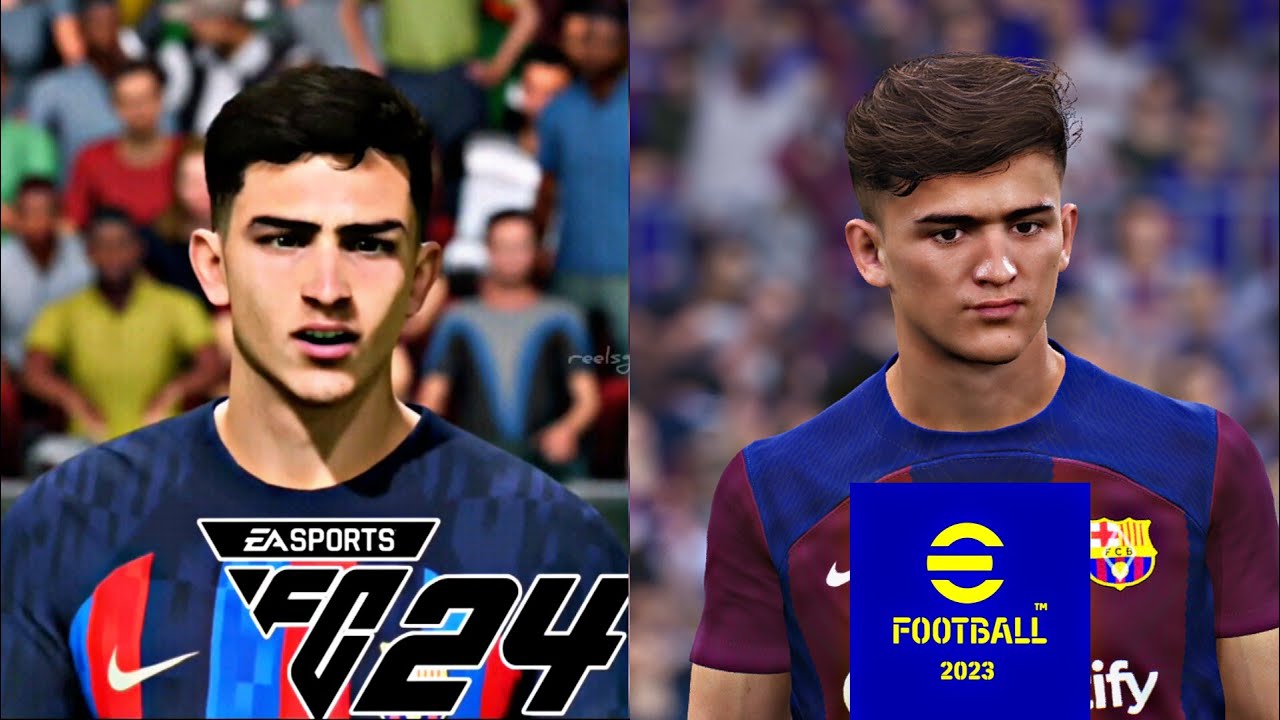 FC 24 vs FIFA 23 Faces #FC24 #eafc24 #fc #EASportsFC #fifa24