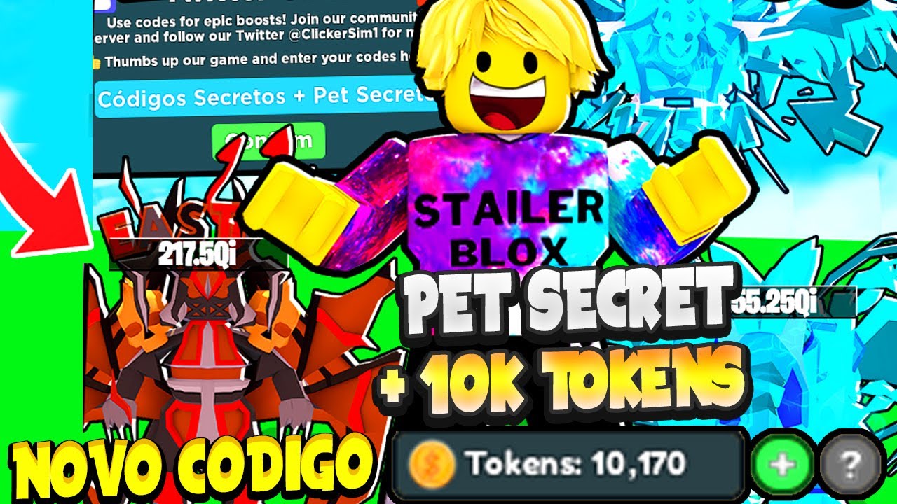 TODOS CODIGOS* NOVO SIMULATOR DE CLICK no ROBLOX Clicker Simulator 