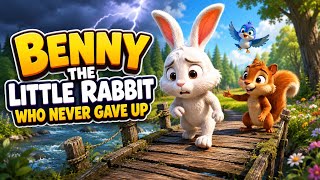 🐰 𝗕𝗲𝗻𝗻𝘆 𝘁𝗵𝗲 𝗟𝗶𝘁𝘁𝗹𝗲 𝗥𝗮𝗯𝗯𝗶𝘁 𝗪𝗵𝗼 𝗡𝗲𝘃𝗲𝗿 𝗚𝗮𝘃𝗲 𝗨𝗽 | 𝗞𝗶𝗱𝘀 𝗠𝗼𝗿𝗮𝗹 𝗦𝘁𝗼𝗿𝘆 | 𝗕𝗲𝗱𝘁𝗶𝗺𝗲 𝗦𝘁𝗼𝗿𝘆 𝗙𝗼𝗿 𝗞𝗶𝗱𝘀 