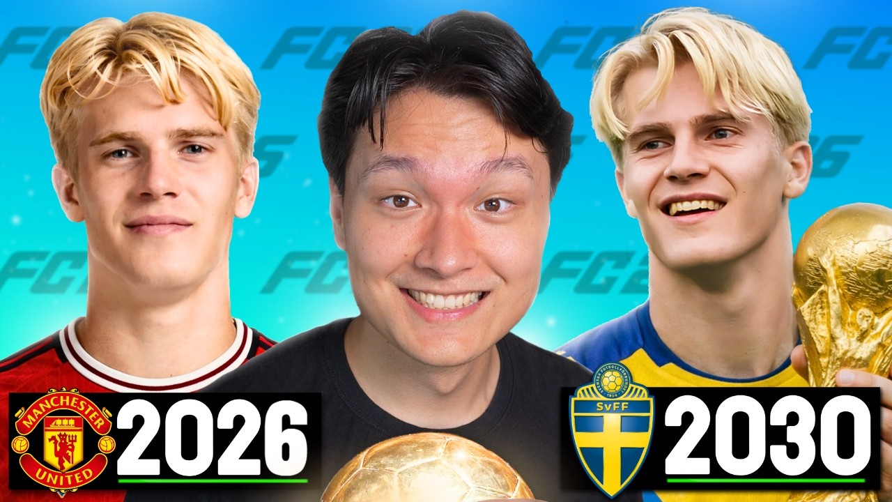 Jag Spelade Lucas Bergvall's Karriär!🇸🇪 - FC26