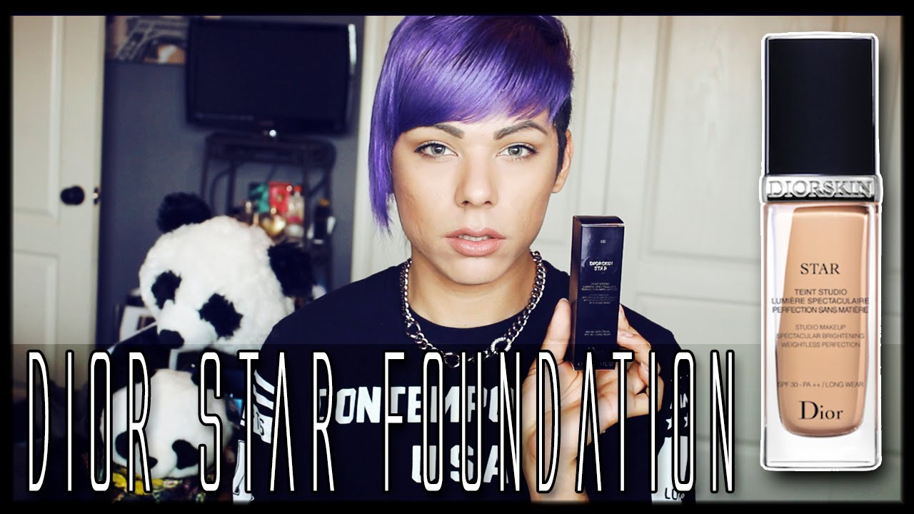 Dior Star Foundation Review & Demo Oily & Acne Prone Skin YouTube