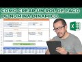 ☑️ Como crear un #ROL DE #PAGOS DE #NOMINA #DINAMICO en #EXCEL tanto Individual como colectivo 💵💵