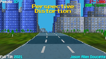 Pseudo 3D Road #10 - Debug Perspective Distortion