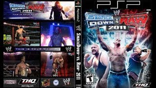شرح تحميل وتشغيل لعبة WWE SmackDown! vs Raw 2011 كاملة للمحاكي psp على الكمبيوتر