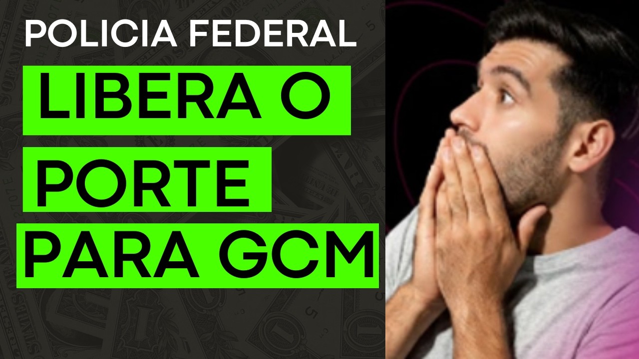 PF LIBERA PORTE SOMENTE PARA FORÇA DE ELITE DA GUARDA MUNICIPAL