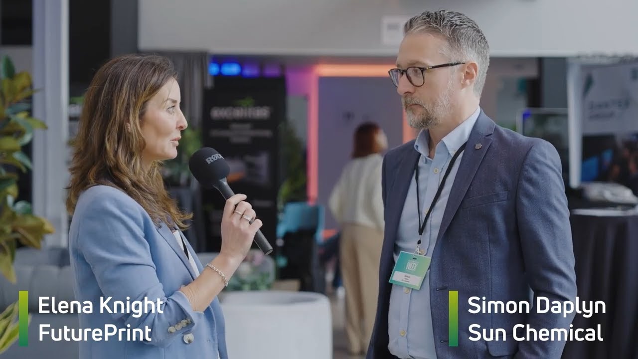 Interview with Sun Chemical at FuturePrint TECH Packaging, Labels & DTS 2025