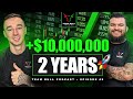 This trader made 10000000 in 2 years  stock market wolf joins the team bull podcast episode 9