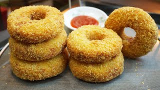 Making Crispy Chicken Donuts Chicken Donuts Recipe