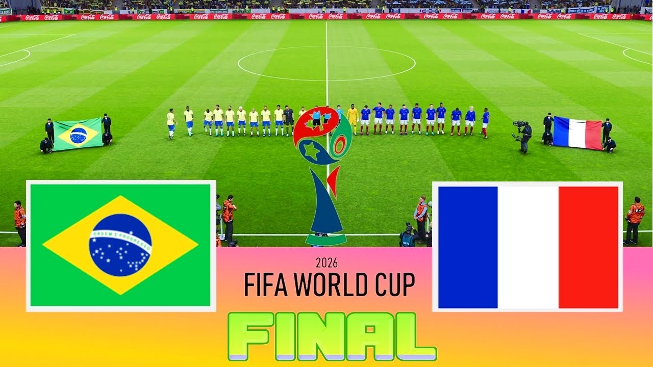 BRAZIL vs FRANCE - Final FIFA World Cup 2026 | Full Match All Goals | Football Match