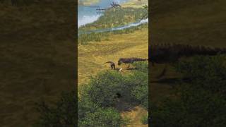 Nice try, Carno #theisle #dinosaurgames #survival #tyrannosaurus