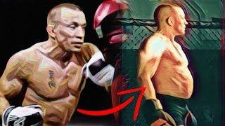 Georges St-Pierre shows off physique. New GSP is HUGE (big gut)